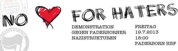 No Love for Haters: Demonstration gegen Rechts