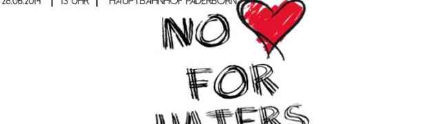 No Love for Haters- Demo am kommenden Samstag